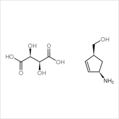 (1S-cis)-4-氨基-2-环戊烯基-1-甲醇 D-酒石酸盐/229177-52-0 