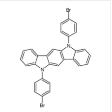 5,11-双(4-溴苯基)-5,11-二氢吲哚并吲哚并[3,2-B]咔唑|1571136-18-9 