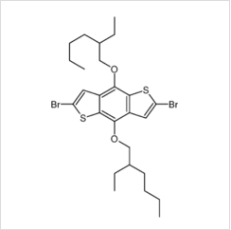 2,6-二溴-4,8-双[(2-乙基己基)氧基]-苯并[1,2-B:4,5-B']二噻吩|	1226782-13-3 