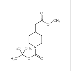 1-N-BOC-4-哌啶乙酸甲酯|175213-46-4 