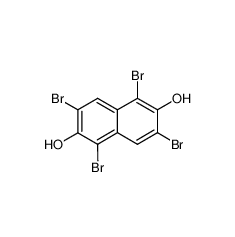 1,3,5,7-四溴-2,6-萘二醇|133546-43-7 