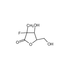 (3R,4R,5R)-3-氟-4-羟基-5-(羟基甲基)-3-甲基四氢呋喃-2-酮|879551-04-9 