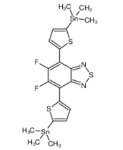 5,6-二氟-4,7-双(5-三甲基锡基噻吩-2-基)苯并[c][1,2,5]噻二唑|1421762-30-2 