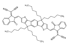 	2,2'-((2Z,2'Z)-((4,4,9,9-四(对己基苯)-4,9-二氢-S-引达省并二噻吩-2,7-二基)双(甲基亚基))-双-(3-氧代-2,3-二氢-1H-茚-2,1-二亚甲基))二 