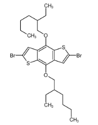 2,6-二溴-4,8-双(2-乙基己氧基)苯并 [1,2-b,4,5-b2]-二-噻吩|1226782-13-3 