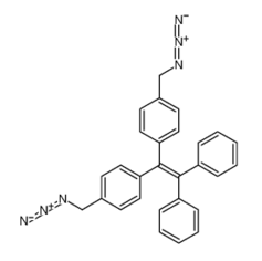 4,4'-(2,2-二苯基乙烯-1,1-二基)双((叠氮基甲基)苯)	|2050905-38-7	 