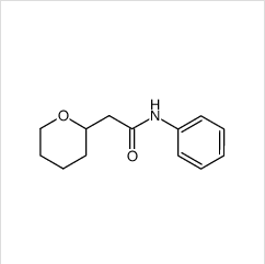 N-phenyl-2-tetrahydropyran-2-yl-acetamide|100609-38-9