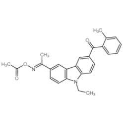 1-[9-乙基-6-(2-甲基苯甲酰基)-9H-咔唑-3-基]-乙酮 1-(O-乙酰肟)|478556-66-0