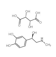 (-)-肾上腺素 (+)-酒石酸氢盐|51-42-3  