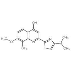 2-(4-异丙基噻唑-2-基)-7-甲氧基-8-甲基喹啉-4-醇|923289-21-8