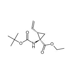 (1R,2S)-REL-1-[[(1,1-二甲基乙氧基)羰基]氨基]-2-乙烯基-环丙羧酸乙酯|259217-95-3