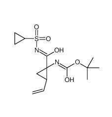 N-[(1r,2s)-1-[[(环丙基磺酰基)氨基]羰基]-2-乙烯环丙基]氨基甲酸1,1-二甲基乙酯|630421-48-6