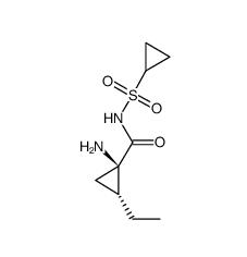 (1R,2R)-1-amino-N-(cyclopropylsulfonyl)-2-ethylcyclopropane-1-carboxamide|923672-42-8