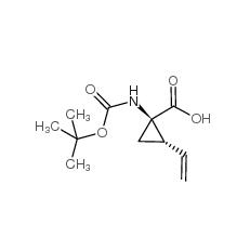 (1R,2S)-1-叔丁氧羰基氨基-2-乙烯基环丙烷甲酸|159622-10-3