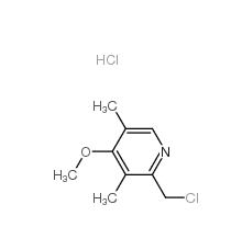 2-氯甲基-3,5-二甲基-4-甲氧基吡啶盐酸盐|86604-75-3