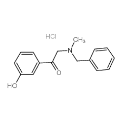 1-(3-羟基苯基)-2-[甲基(苯甲基)氨基]乙酮盐酸盐| 71786-67-9