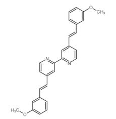 4,4’-二[2-(3-甲氧基苯基)乙烯基]-2,2’-联吡啶|349545-75-1
