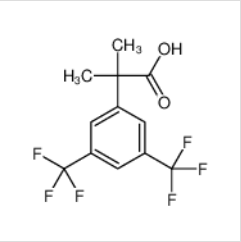  2-(3,5-双-三氟甲基-苯基)- 2-甲基-丙酸|289686-70-0