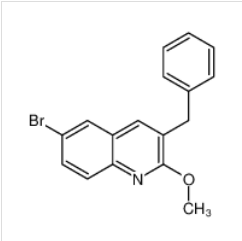 3-苄基-6-溴-2-甲氧基喹啉|654655-69-3