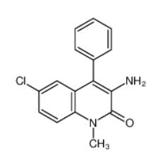 3-氨基-1,2-二氢-6-氯-1-甲基-4-苯基喹啉-2(1H)-酮|5220-02-0