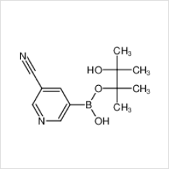 5-(4,4,5,5-四甲基-[1,3,2]二氧硼烷)烟腈|402718-29-0 