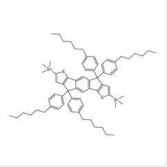 [2,7-二(三甲基锡)-4,4,9,9-四(对己基苯)-引达省并二噻吩]|1252555-61-5