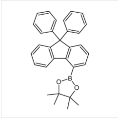 2-(9,9-二苯基-9H-芴-4-基)-4,4,5,5-四甲基-1,3,2-二氧杂硼烷|1259280-37-9