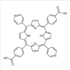 Benzoic acid, 4,​4'-​(10,​20-​di-​4-​pyridinyl-​21H,​23H-​porphine-​5,​15-​diyl)​bis- |1628065-30-4