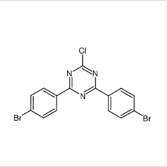 2,4-双(4-溴苯基l)-6-氯-1,3,5-三嗪|754980-62-6