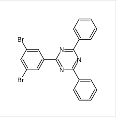 2-(3,5-二溴苯基)-4,6-二苯基-1,3,5-三嗪 |1073062-59-5 
