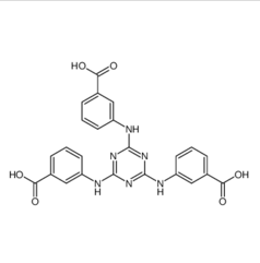 3,3',3''-((1,3,5-triazine-2,4,6-triyl)tris(azanediyl))tribenzoic acid |1383425-68-0 