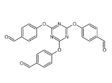 4-[[4,6-bis(4-formylphenoxy)-1,3,5-triazin-2-yl]oxy]benzaldehyde|3140-75-8