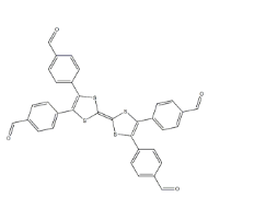 Benzaldehyde,4,4'-[2-[4,5-bis(4-formylphenyl)-1,3-dithiol-2-ylidene]-1,3-dithiole-4,5-diyl]bis-|163 