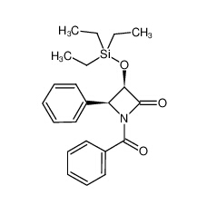 (3R,4S)-1-苯甲酰-3-[(三乙基硅)氧基]-4-苯基-2-氮杂环丁酮/149249-91-2