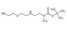 tert-butyl (2-((2-(2-hydroxyethoxy)ethyl)amino)ethyl)(methyl)carbamate(P1301)|1345680-97-8