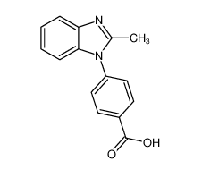 4-(2-甲基苯并咪唑-1-基)苯甲酸|1021144-32-0