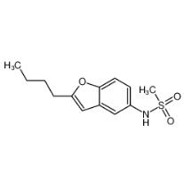 2-丁基-5-[甲磺酰胺基]苯并呋喃|437652-07-8