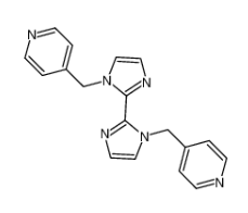 1,1'-bis(pyridin-4-ylmethyl)-2,2'-biimidazole|1079311-38-8