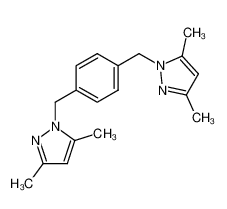 1,1'-(benzene-1,4-diyldimethylene)-bis(3,5-dimethyl-1H-pyrazole)|172606-22-3