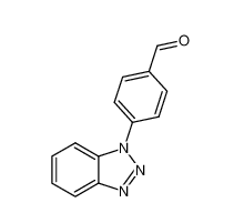 4-(1H-benzo[d][1,2,3]triazol-1-yl) benzaldehyde|724-24-3