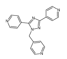 4-[(3,5-dipyridin-4-yl-1,2,4-triazol-1-yl)methyl]pyridine|55391-42-9