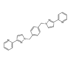 2-[1-[[4-[(3-pyridin-2-ylpyrazol-1-yl)methyl]phenyl]methyl]pyrazol-3-yl]pyridine|306974-22-1