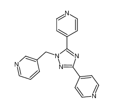 3-(3,5-di-pyridin-4-yl-[1,2,4]triazol-1-ylmethyl)-pyridine|55391-41-8