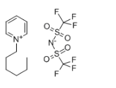 中文名称：N-己基吡啶双三氟甲磺酰亚胺盐|460983-97-5 