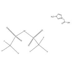 1-羧甲基-3-甲基咪唑双(三氟甲烷磺酰)亚胺盐|671793-16-1 