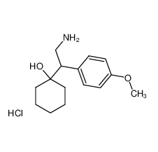 1-(2-氨基-1-(4-甲氧基苯基)乙基)环己醇盐酸盐|130198-05-9 