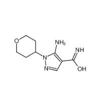 5-氨基-1-(四氢-吡喃-4-基)-1H-吡唑-4-羧酸酰胺|1082745-50-3 