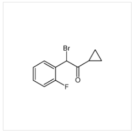 2-溴-2-(2-氟苯基)-1-环丙基乙酮|204205-33-4 
