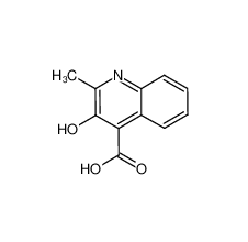 2-甲基-3-羟基喹啉-4-羧酸|117-57-7 