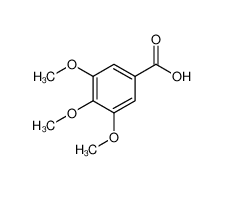 3,4,5-三甲氧基苯甲酸|118-41-2 